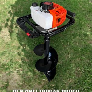 MAXSTAR BENZİNLİ 15 CM BURGU ÇAPLI TOPRAK BURGU MAKİNESİ 2.8 HP